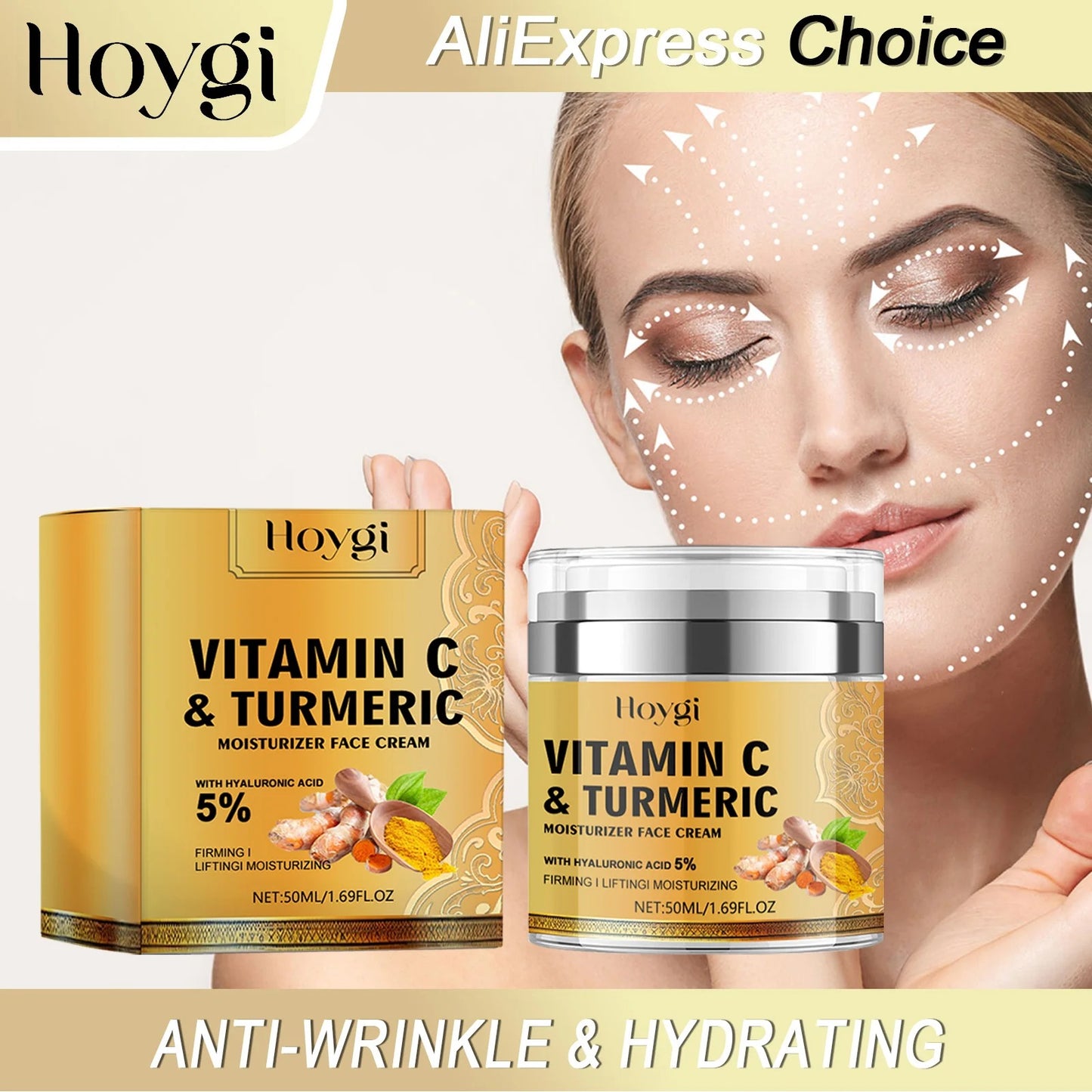 Hoygi - Tightening Face & Neck Cream
